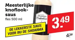 Coop Meesterlijke knoflook-saus aanbieding