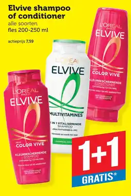 Coop Elvive shampoo of conditioner aanbieding
