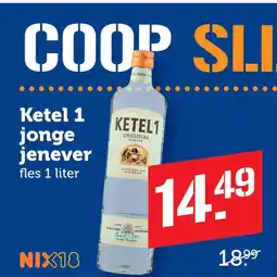 Coop Ketel 1 jonge jenever aanbieding