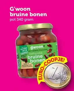 Coop G'woon bruine bonen aanbieding