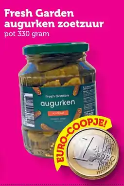 Coop Fresh Garden augurken zoetzuur aanbieding