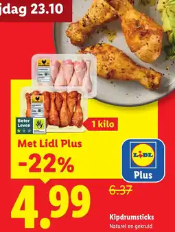 Lidl Kipdrumsticks aanbieding