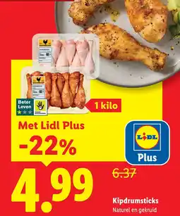 Lidl Kipdrumsticks aanbieding