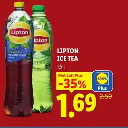 Lidl Lipton ice tea aanbieding