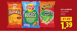Lidl Lay's of cheetos aanbieding