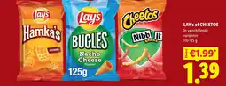 Lidl LAY's of CHEETOS aanbieding