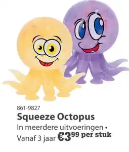 Toys2Play Squeeze Octopus aanbieding
