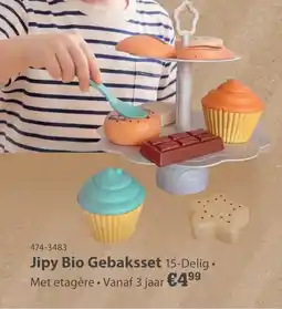 Toys2Play Jipy bio gebaks set etagere aanbieding