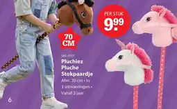 Toys2Play Pluchiez pluche stokpaardje aanbieding