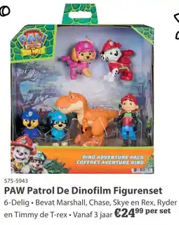 Toys2Play Paw Patrol De Dinofilm Figurenset aanbieding