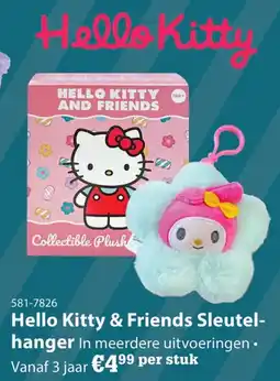 Toys2Play Hello Kitty & Friends Sleutelhanger aanbieding