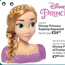 Toys2Play Disney Princess Kapkop Rapunzel aanbieding