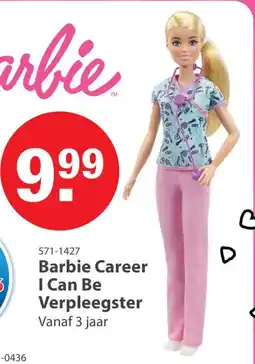Toys2Play Barbie Career I Can Be Verpleegster aanbieding
