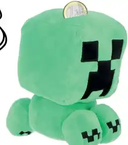 Toys2Play Minecraft spaarpot pluche 20 cm aanbieding