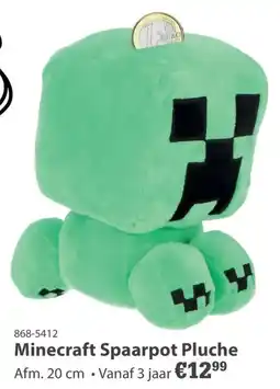 Toys2Play Minecraft Spaarpot Pluche aanbieding