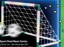 Toys2Play Alert sport doel met licht + bal en pomp aanbieding
