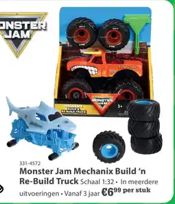 Toys2Play Monster Jam Mechanix Build 'n Re-Build Truck aanbieding