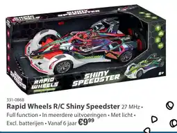 Toys2Play Rapid Wheels R/C Shiny Speedster aanbieding