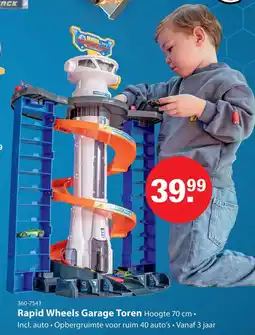 Toys2Play Rapid Wheels Garage Toren aanbieding