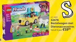 Toys2Play Lego Friends Bestelwagen Met Dierenaccessoires aanbieding