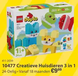 Toys2Play Lego duplo 10477 Creatieve Huisdieren 3 in 1 aanbieding
