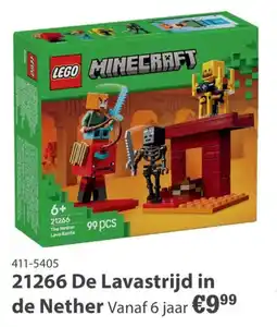 Toys2Play Lego Minecraft 21266 De Lavastrijd in de Nether aanbieding