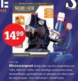 Toys2Play Science Experiment Microscoopset aanbieding