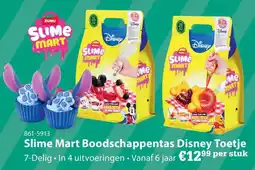 Toys2Play Slime Mart Boodschappentas Disney Toetje aanbieding