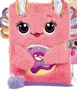 Toys2Play Dream Pop Fluffy Dagboek Axelot met Pompompen aanbieding