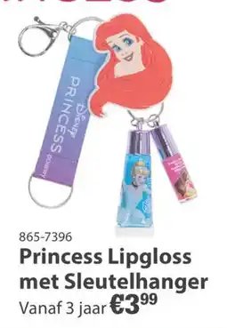 Toys2Play Disney Princess Lipgloss met Sleutelhanger aanbieding