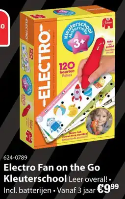 Toys2Play Electro Fan On The Go Kleuterschool aanbieding