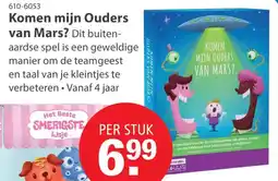 Toys2Play Spel Komen Mijn Ouders Van Mars? aanbieding