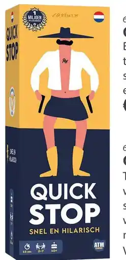 Toys2Play Spel Quickstop aanbieding