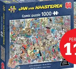 Toys2Play Jan van Haasteren Bij De Kapper 1000 stukjes aanbieding
