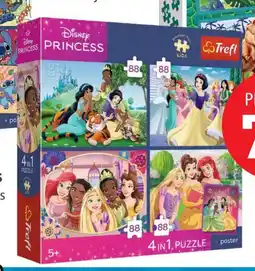 Toys2Play Disney Princess 4-in-1 Puzzels aanbieding