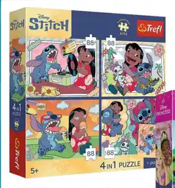 Toys2Play Disney Stitch 4-in-1 Puzzels aanbieding