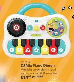Toys2Play DJ Mix Piano Dieren aanbieding