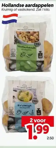 Dekamarkt Hollandse aardappelen aanbieding