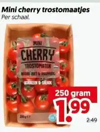 Dekamarkt Mini cherry trostomaatjes aanbieding