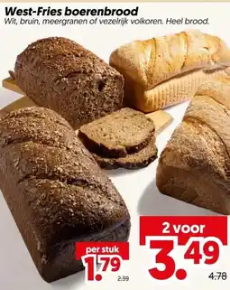 Dekamarkt West-Fries boerenbrood aanbieding