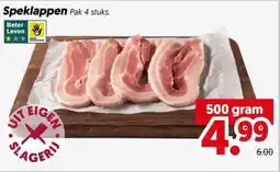 Dekamarkt Speklappen aanbieding