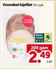 Dekamarkt Voordeel kipfilet aanbieding
