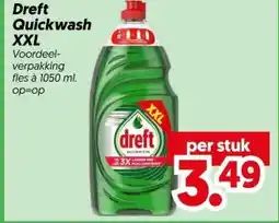 Dekamarkt Dreft Quickwash XXL aanbieding