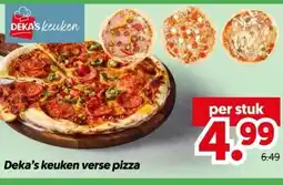 Dekamarkt Deka's keuken verse pizza aanbieding