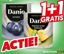 Dekamarkt Danio kwark aanbieding