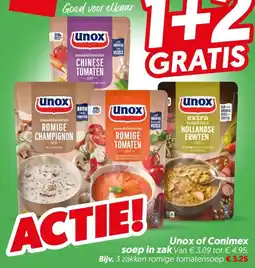 Dekamarkt Unox of Conimex aanbieding