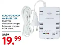 Kluswijs ELRO FG6000P GASMELDER aanbieding