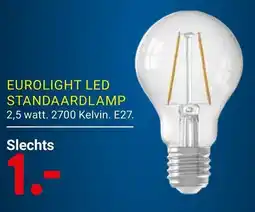 Kluswijs Eurolight led standaardlamp aanbieding