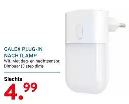 Kluswijs calex plug-in nachtlamp aanbieding