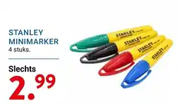 Kluswijs stanley minimarker aanbieding